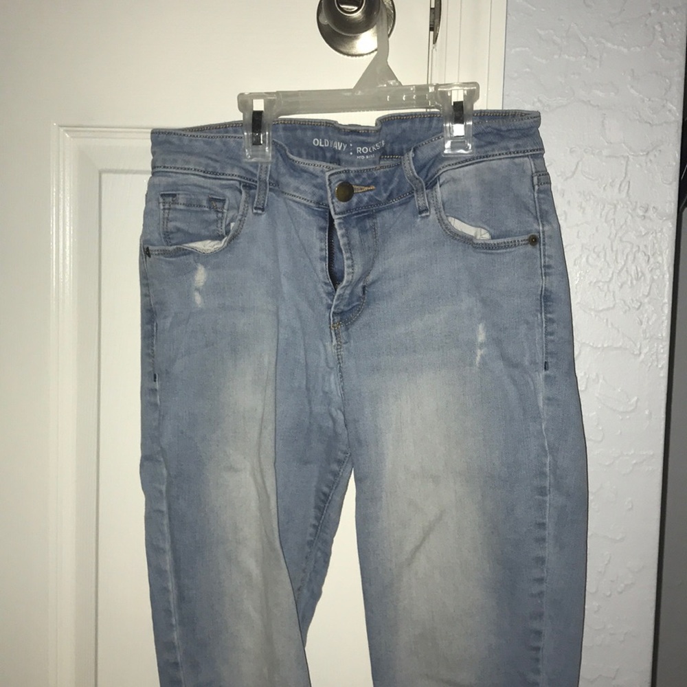 Light wash Old Navy jeans